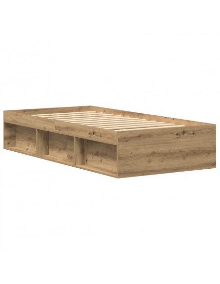 Giroletto senza Materasso Rovere Artigianale 75x190 cm