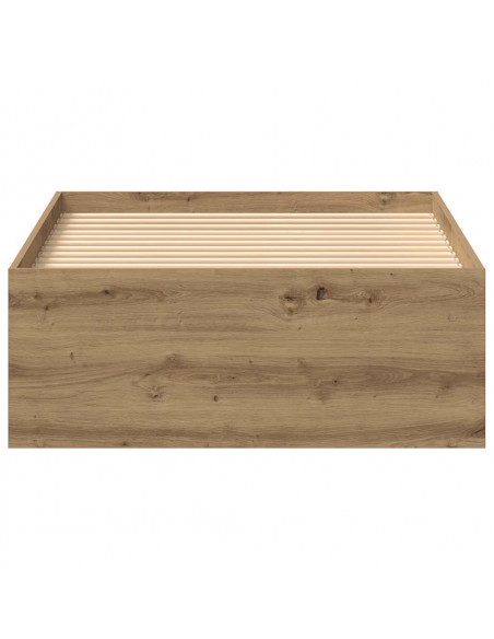 Giroletto senza Materasso Rovere Artigianale 75x190 cm
