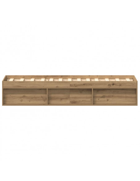 Giroletto senza Materasso Rovere Artigianale 75x190 cm