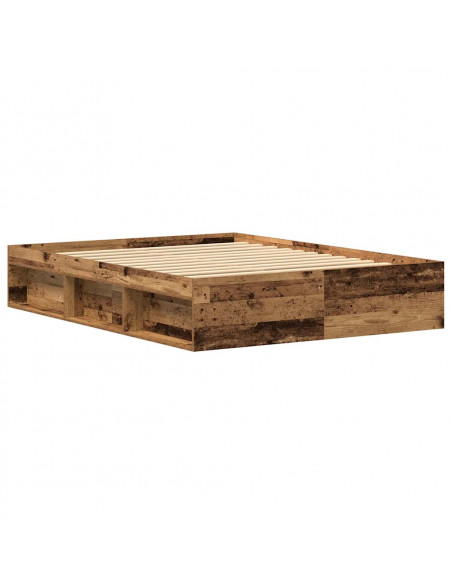 Giroletto senza Materasso Legno Antico 150x200cm in Truciolato