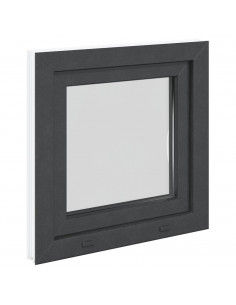 Finestra per Seminterrato RISOR 60x60cm Anta Ribalta DIN Destra