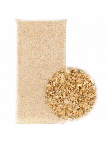 Trucioli di Legno per Lettiere per Animali Legno Tenero 24 kg