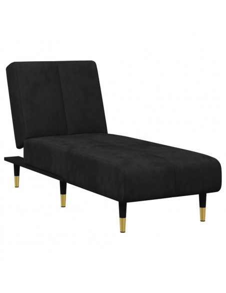 Set di Divani 2 pz Nero in Velluto