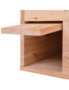 Casetta per Ricci 45x33x22 cm Legno