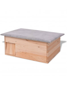 Casetta per Ricci 45x33x22 cm Legno 2
