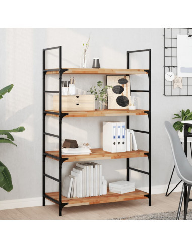 Piano per Tavolo 80x40x4 cm Rettangolare Legno Massello Acacia