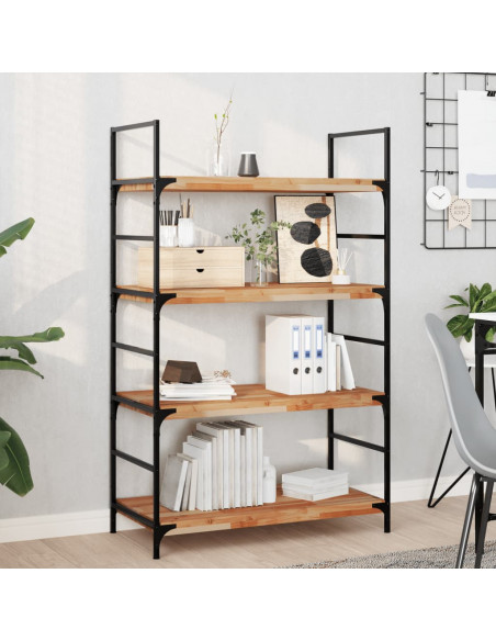 Piano per Tavolo 80x40x4 cm Rettangolare Legno Massello Acacia