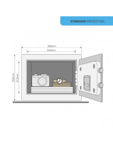 CASSAFORTE DIG MOBILE ALLARMATA