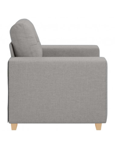 Divano Sedia Grigio Nuvola 59 cm in Tessuto