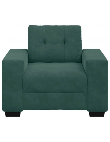 Divano Sedia Verde Scuro 59 cm Velluto