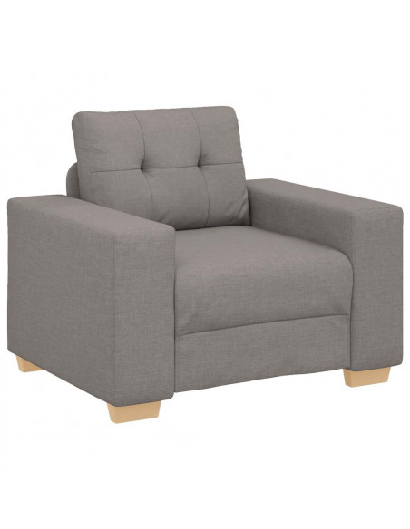 Poltrona Tortora 59 cm in Tessuto