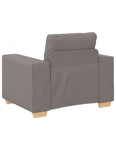 Poltrona Tortora 59 cm in Tessuto
