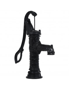 Pompa d'Acqua Manuale da Giardino in Ghisa