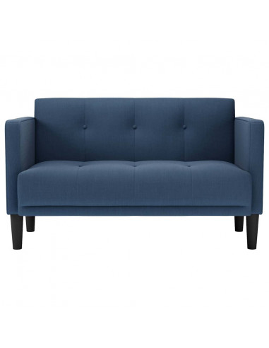 Divano Divanetto Blu 111 cm in Tessuto