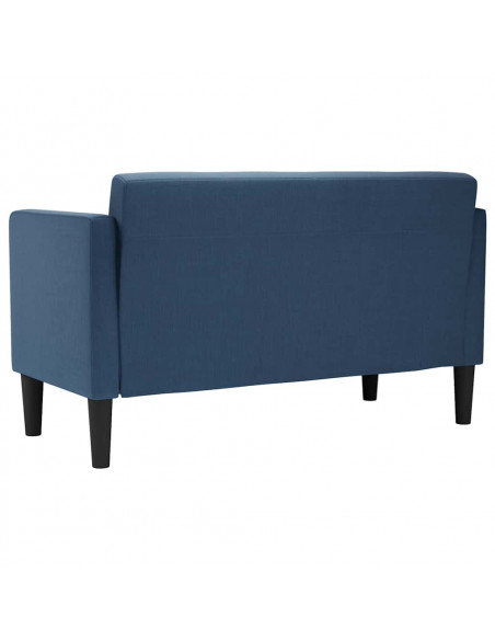 Divano Divanetto Blu 111 cm in Tessuto