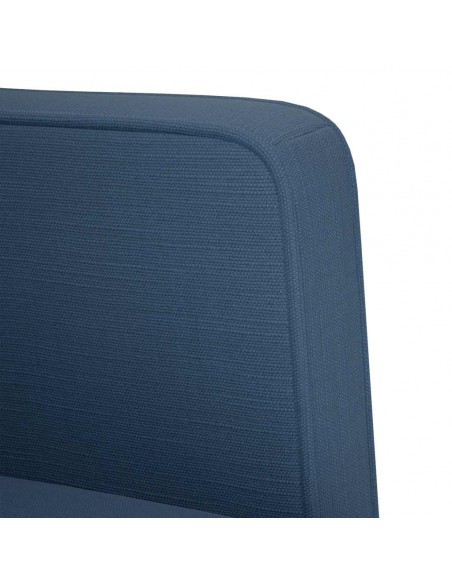 Divano Divanetto Blu 111 cm in Tessuto