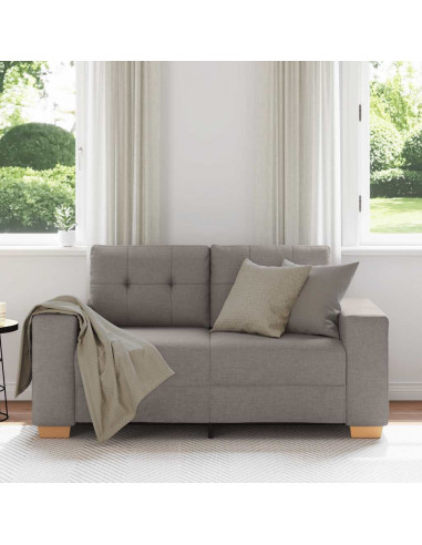 Divano Divanetto Tortora 120 cm in Tessuto