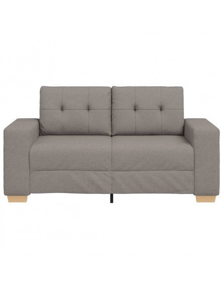 Divano Divanetto Tortora 120 cm in Tessuto