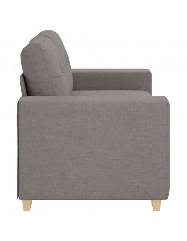 Divano Divanetto Tortora 120 cm in Tessuto