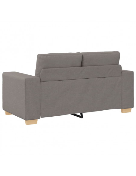 Divano Divanetto Tortora 120 cm in Tessuto