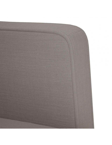 Divano Divanetto Tortora 111 cm in Tessuto