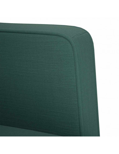 Divano Divanetto Verde Scuro 111 cm in Tessuto