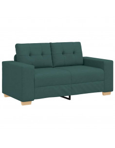 Divano Divanetto Verde Scuro 120 cm in Tessuto