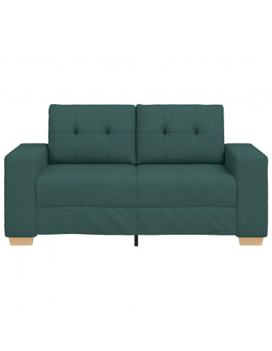 Divano Divanetto Verde Scuro 120 cm in Tessuto