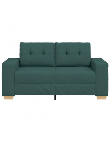 Divano Divanetto Verde Scuro 120 cm in Tessuto