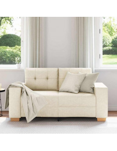 Divano Divanetto in Lino 120 cm 2