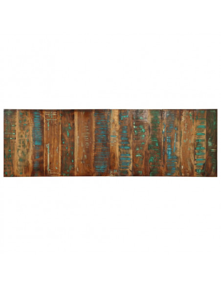 Testiera Multicolore 160 cm in Legno Massello Recupero