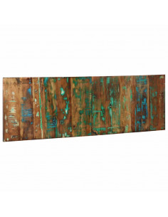 Testiera Multicolore 160 cm in Legno Massello Recupero 2