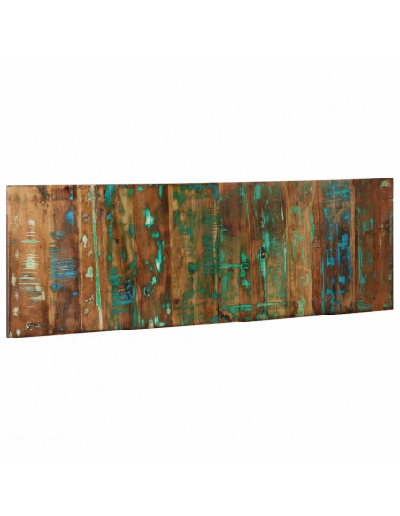 Testiera Multicolore 160 cm in Legno Massello Recupero