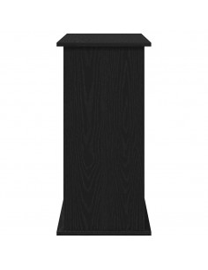 Supporto per Acquario 81x36x73 cm Legno Multistrato Rovere Nero 2