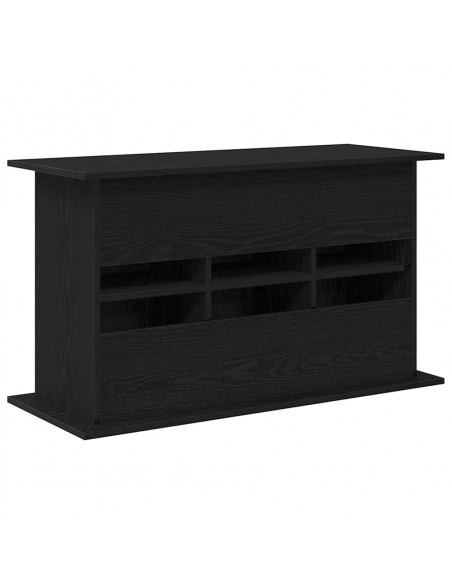 Supporto Acquario 101x41x58 cm Legno Multistrato Rovere Nero