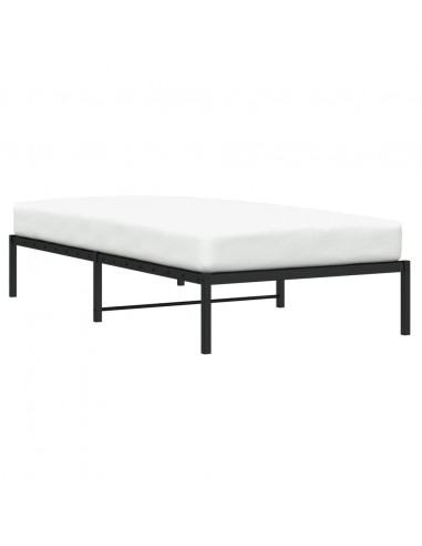 Giroletto in Metallo Nero 100x190 cm