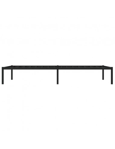 Giroletto in Metallo Nero 100x190 cm