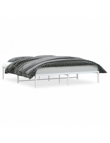 Giroletto Metallo Bianco 180x200 cm