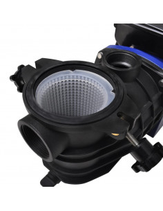 Pompa di filtrazione elettrica per piscina 500W Blu