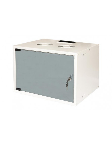 LINK ARMADIO RACK 19" DISASSEMBLATO 6 UNITA DA MURO PER RETI (A)370 X (L)540 X (P) 400 MM COLORE GR