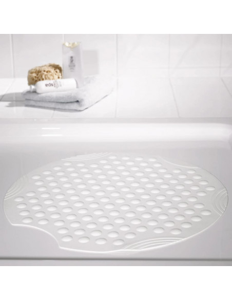 RIDDER Tappetino da Doccia Antiscivolo Tecno Bianco