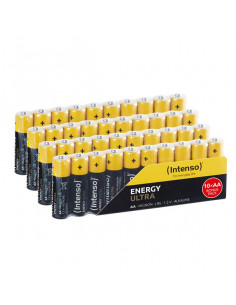 AA LR03 PLASTIC BOX 40PZ.