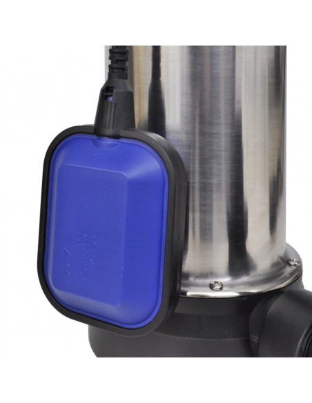 Pompa Sommersa per Acque Reflue 1100 W 16500 L/h