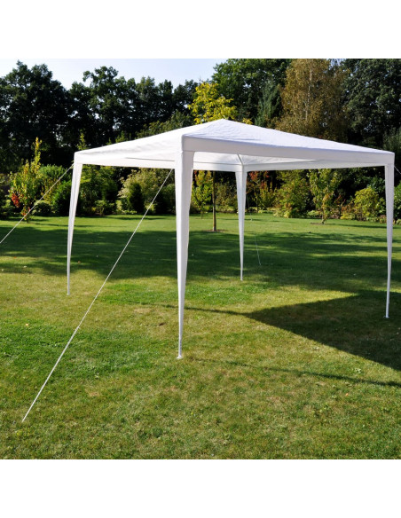 HI Gazebo 3x3 m Bianco