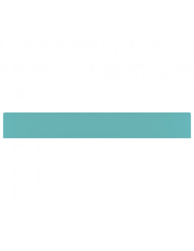 Lavabo con Foro Rubinetto Verde Chiaro Opaco 60x46 cm Ceramica