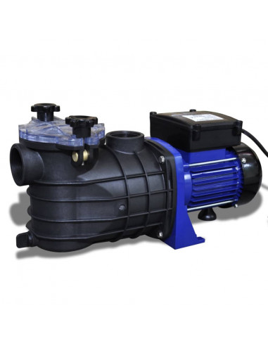Pompa di filtrazione elettrica per piscina 500W Blu