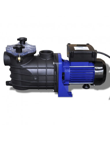 Pompa di filtrazione elettrica per piscina 500W Blu