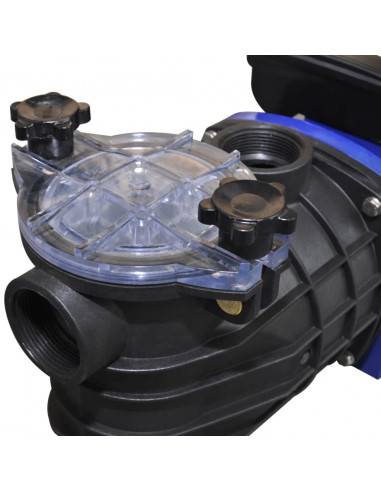 Pompa di filtrazione elettrica per piscina 500W Blu