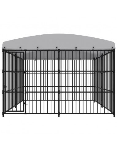 Canile da Esterno con Tetto 300x300x210 cm