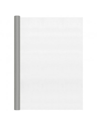 Recinzione in Rete in Acciaio Inossidabile 112x1000 cm Argento